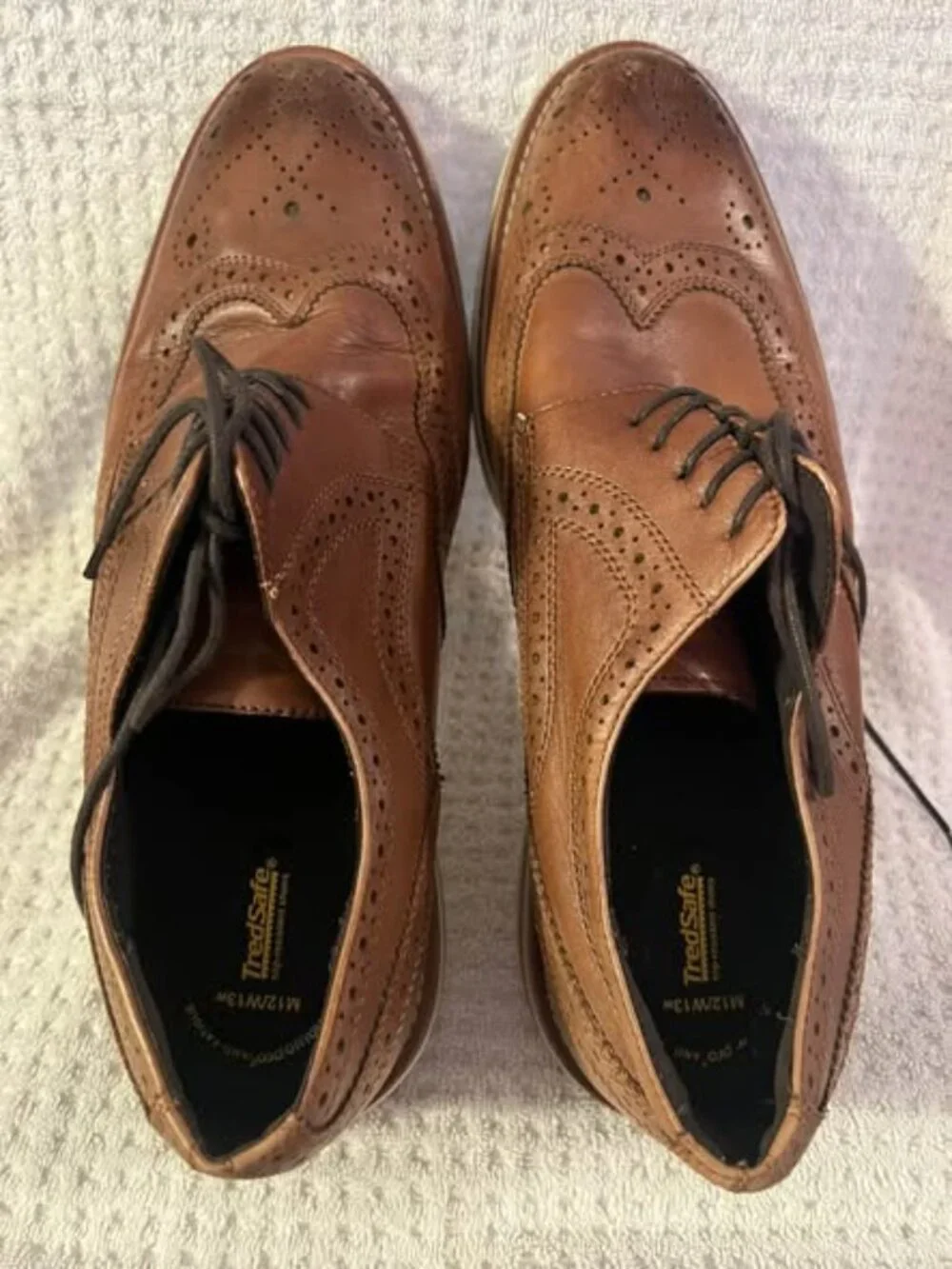🐻Size M12/W13w - Cole - Brown Reaction Oxford Shoes